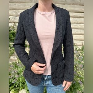 GUESS Women's Black Lace Blazer